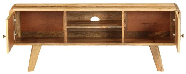 Tömör mangófa TV-szekrény 120 x 30 x 45 cm
