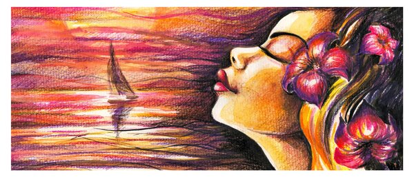 Kép - Nyári emlékek (120x50 cm)