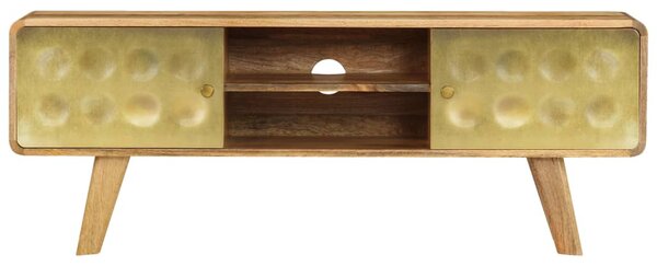Tömör mangófa TV-szekrény 120 x 30 x 45 cm