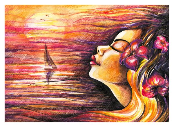 Kép - Nyári emlékek (70x50 cm)