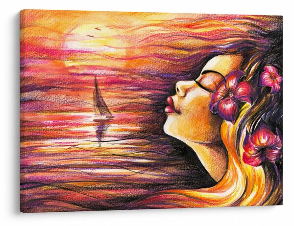 Kép - Nyári emlékek (70x50 cm)
