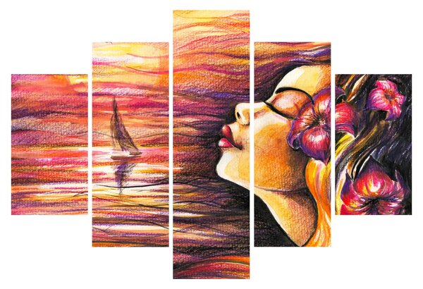 Kép - Nyári emlékek (150x105 cm)