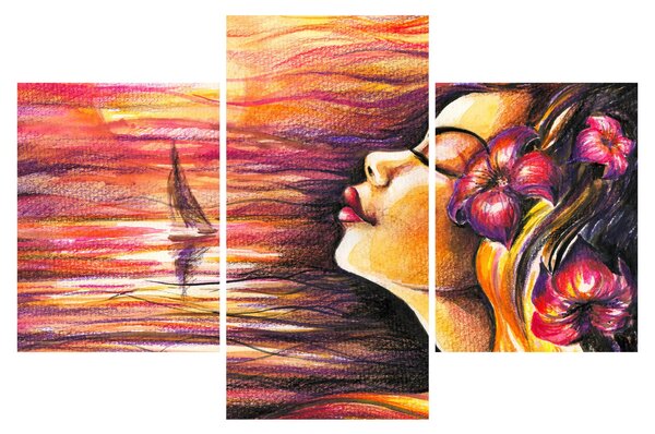 Kép - Nyári emlékek (90x60 cm)