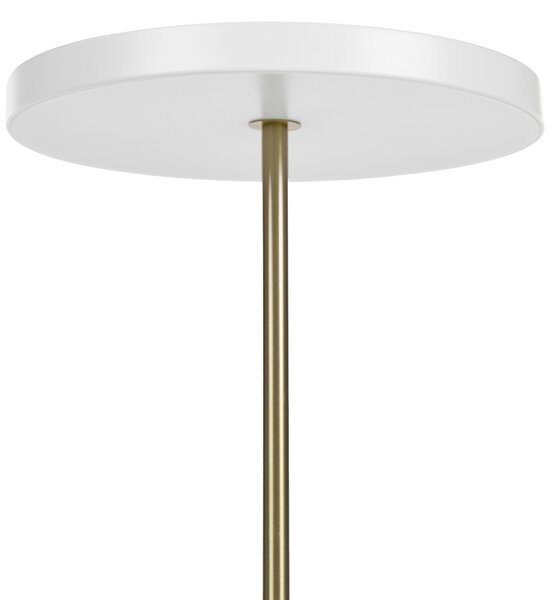 LED állólámpa EVENLODE Dimmer funkcióval Fém Fehér
