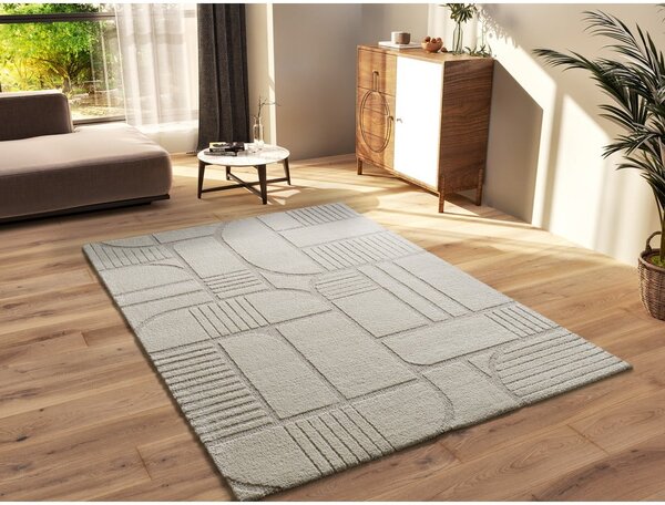 Krémszínű szőnyeg 80x150 cm Snowy – Universal