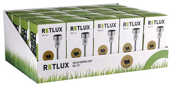 Retlux RGL 101 1.2lm Napelemes kerti lámpa