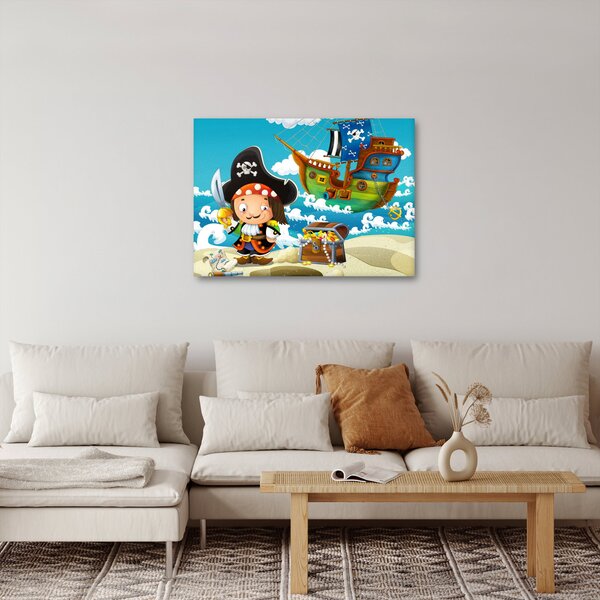 Kép - kalóz kincs (70x50 cm)