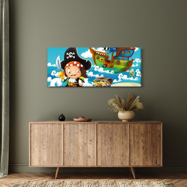 Kép - kalóz kincs (120x50 cm)