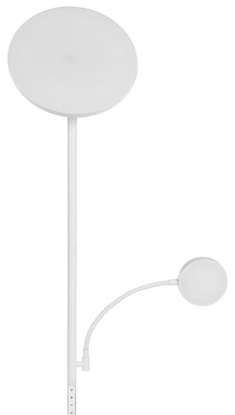 LED állólámpa ESKALDE Távirányítóval Dimmer funkcióval Fém Fehér