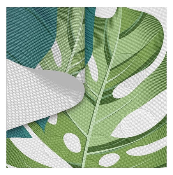 Vízálló szövet MIGD151 monstera levelek, h. 160 cm