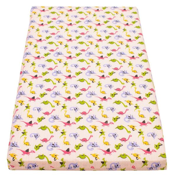 Gyerek habszivacs matrac New Baby 120x60 rózsaszín - különféle minta