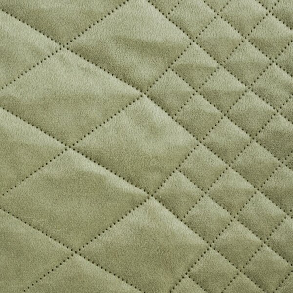 Bársony ágytakaró Luiz3 világos zöld new