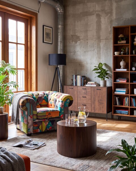 Fotel CHESTERFIELD Világoszöld