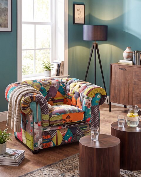 Fotel CHESTERFIELD Világoszöld
