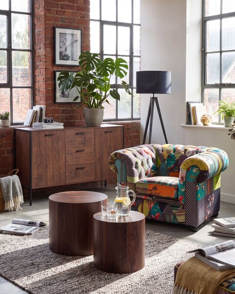 Fotel CHESTERFIELD Világoszöld
