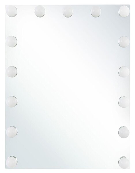 LED fürdőszobai tükör LUCENAY 40 cm 50 cm Ezüst