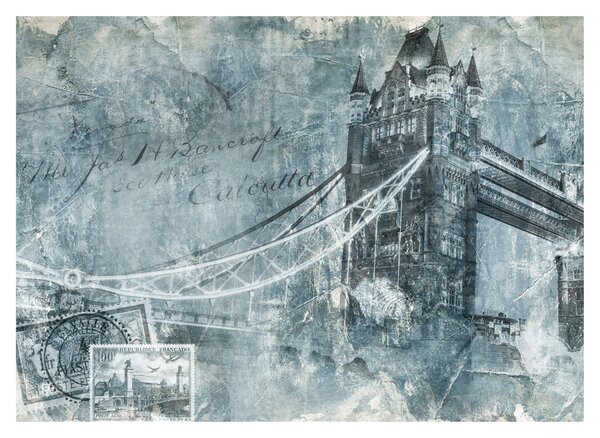 Kép - Tower Bridge hideg tónusokkal (70x50 cm)