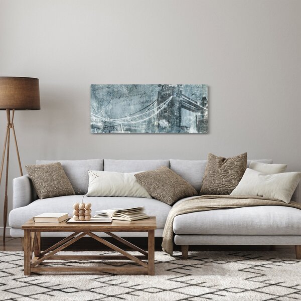 Kép - Tower Bridge hideg tónusokkal (120x50 cm)