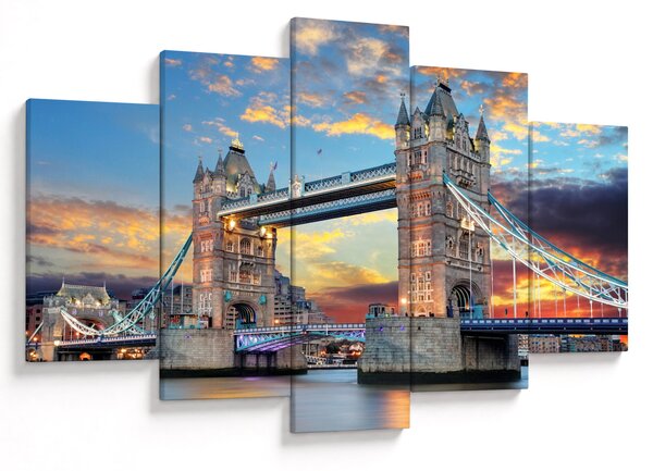 Kép - Tower Bridge, London, Anglia (150x105 cm)