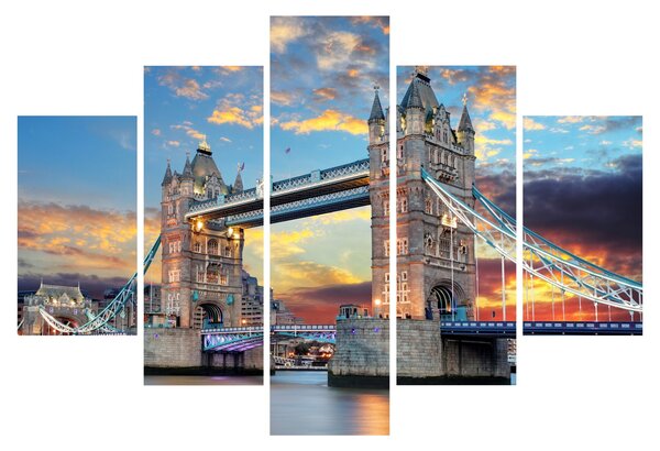 Kép - Tower Bridge, London, Anglia (150x105 cm)