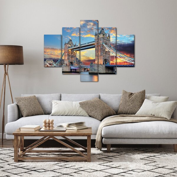 Kép - Tower Bridge, London, Anglia (150x105 cm)