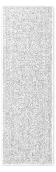 Szürke-elefántcsont színű kültéri-beltéri futószőnyeg 80x250 cm Duet Kona – NORTHRUGS