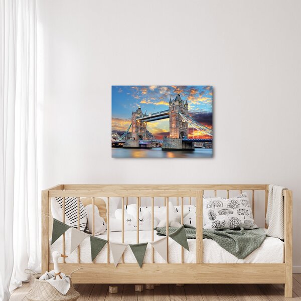 Kép - Tower Bridge, London, Anglia (70x50 cm)