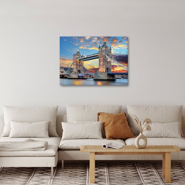 Kép - Tower Bridge, London, Anglia (70x50 cm)