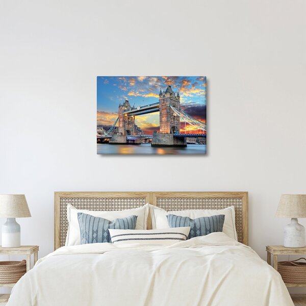 Kép - Tower Bridge, London, Anglia (70x50 cm)