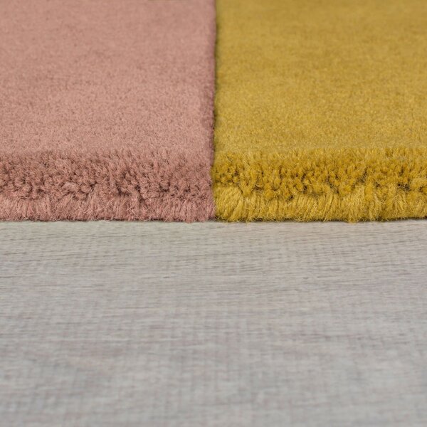 Kék kézi szövésű gyapjú szőnyeg 200x290 cm Lozenge Bright Multi – Flair Rugs