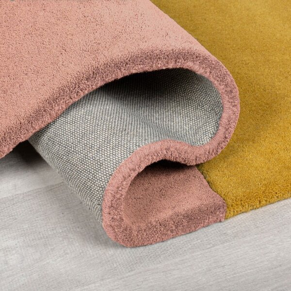 Kék kézi szövésű gyapjú szőnyeg 200x290 cm Lozenge Bright Multi – Flair Rugs