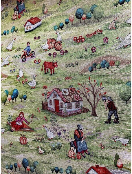 Szövet méterenként Gobelin Eden 1177, h. 140 cm