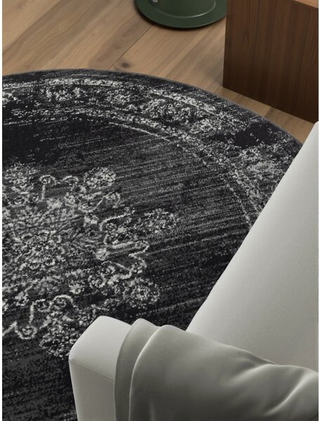 Szürke kerek szőnyeg ø 120 cm Gloria Lydia – Hanse Home