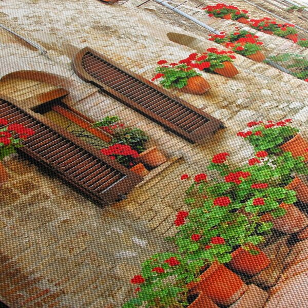 Kép - festői olasz sikátor (70x50 cm)