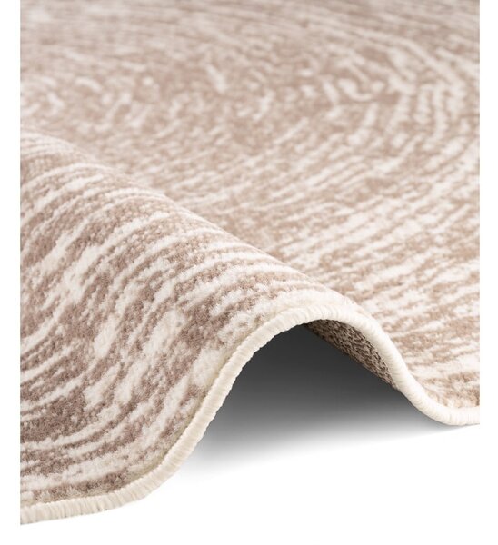Bézs-krémszínű kerek szőnyeg ø 120 cm Gloria Cavallo – Hanse Home