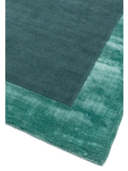 Petróleumkék kézi szövésű gyapjú keverék szőnyeg 160x230 cm Ascot – Asiatic Carpets