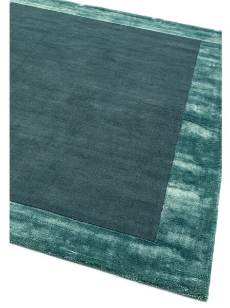 Petróleumkék kézi szövésű gyapjú keverék szőnyeg 160x230 cm Ascot – Asiatic Carpets