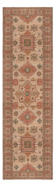 Rózsaszín-terrakotta színű kézi szövésű jutakeverék szőnyeg 60x230 cm Lana Jute – Flair Rugs