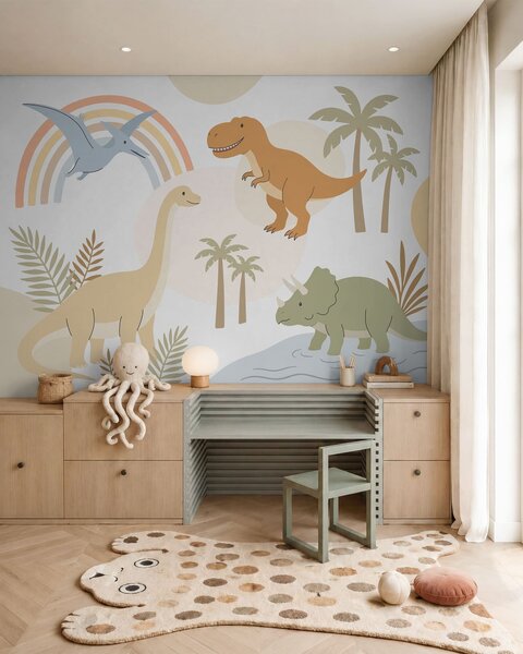 Fotótapéta Dinoszauruszok, Gyerek fotótapéta, Gyerek fotótapéta dinoszauruszok, w05842 : Uwalls.hu