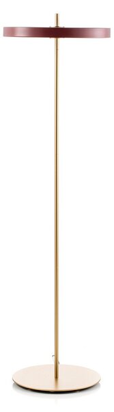 Állólámpa UMAGE, Asteria Floor, dimmable, Piros, Nappali, Fém, Dizájn