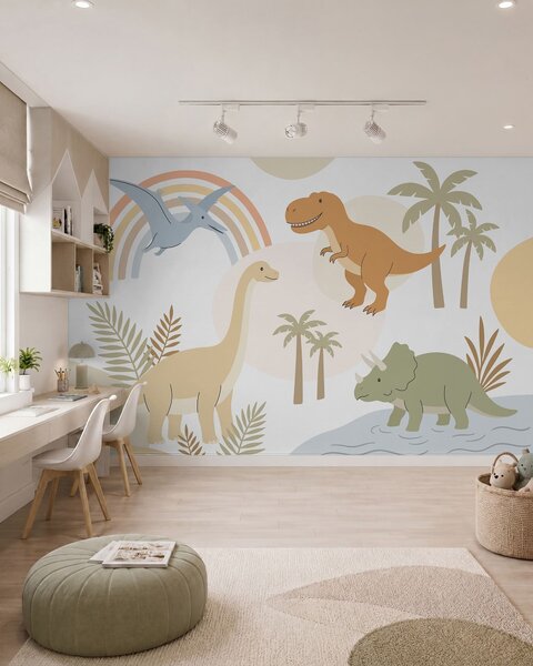 Fotótapéta Dinoszauruszok, Gyerek fotótapéta, Gyerek fotótapéta dinoszauruszok, w05842 : Uwalls.hu