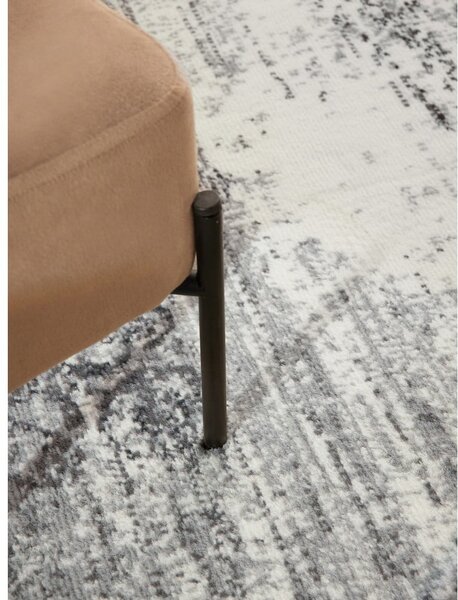Szürke-krémszínű kerek szőnyeg ø 120 cm Gloria Lydia – Hanse Home