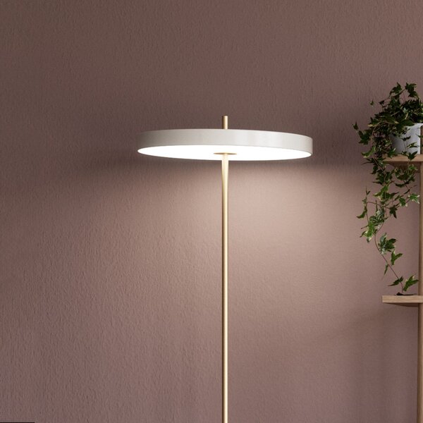 Állólámpa UMAGE, Asteria Floor, dimmable, Fehér, Nappali, Fém, Dizájn