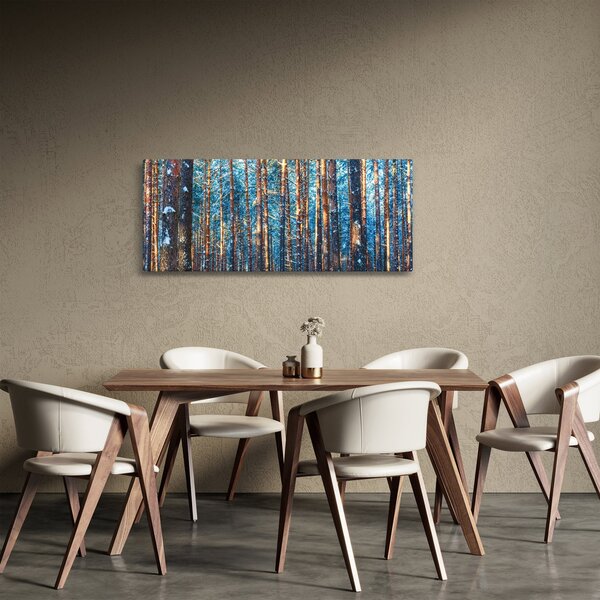 Kép - téli erdő (120x50 cm)