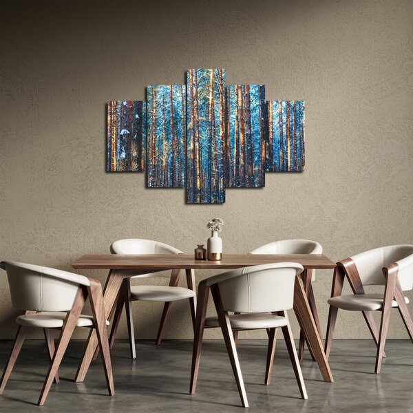 Kép - téli erdő (150x105 cm)