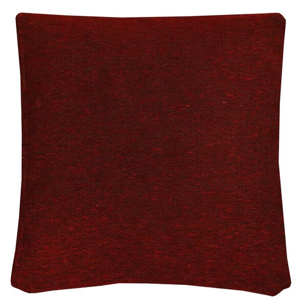 Párnahuzat gobelin Tartan burgundia Chenille IT025