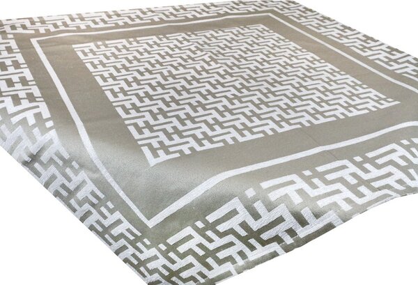 Gobelin asztalterítő Glamour bézs 90x90 cm Chenille IT105