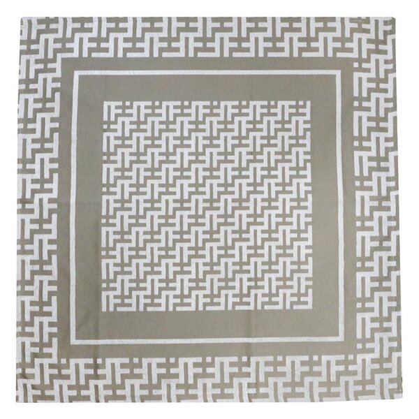 Gobelin asztalterítő Glamour bézs 90x90 cm Chenille IT105