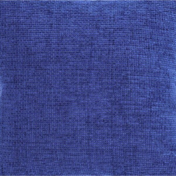 Párnahuzat Intreccio Jacquard Chenille azúrkék