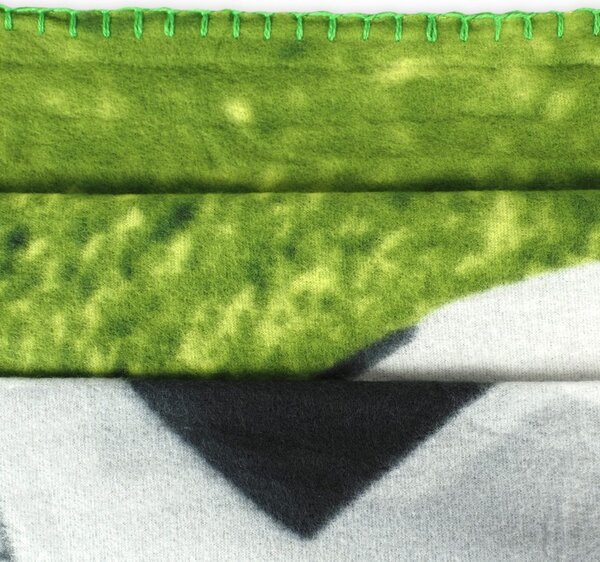 Jerry Fabrics Polár takaró focis mintával - 100 x 150 cm